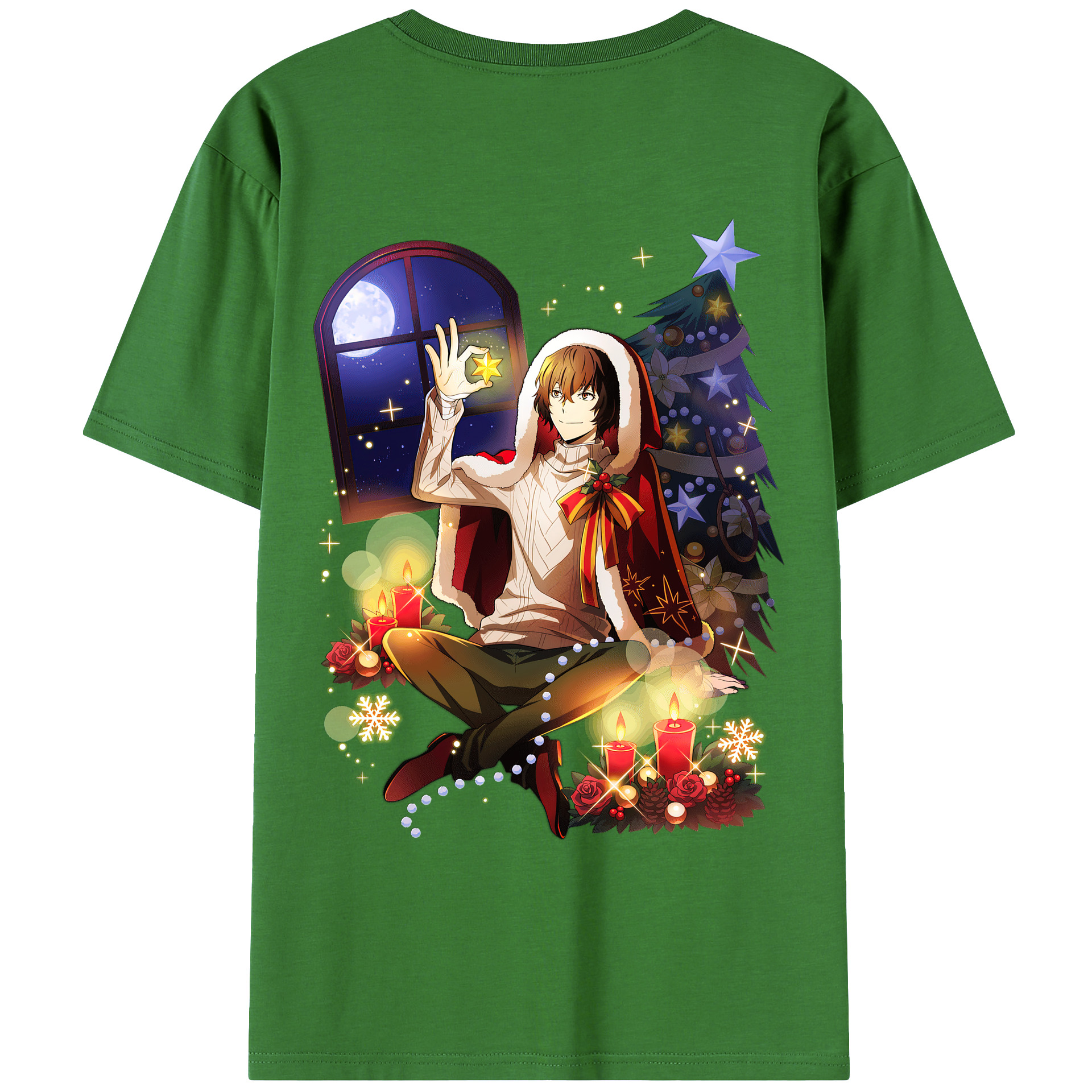 （画像用） 文豪ストレイドッグス Bungo Stray Dogs レディース半袖Tシャツ(バックプリント)